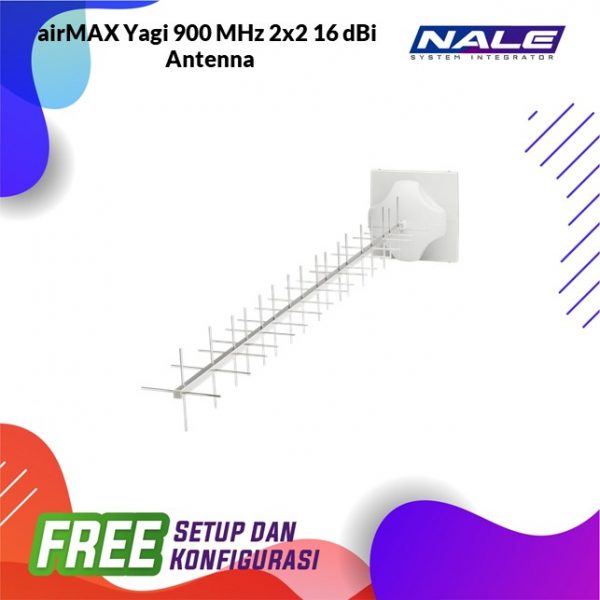 Ubiquiti airMAX Yagi 900 MHz 2x2 16 dBi Antenna