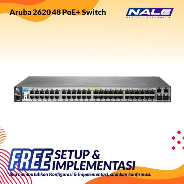 Aruba 2620 48 PoE+ Switch (J9627A)