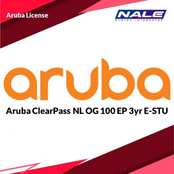 Aruba ClearPass NL OG 100 EP 3yr E-STU (JZ490AAE)