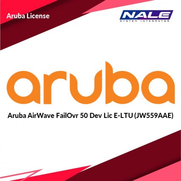Aruba AirWave FailOvr 50 Dev Lic E-LTU (JW559AAE)