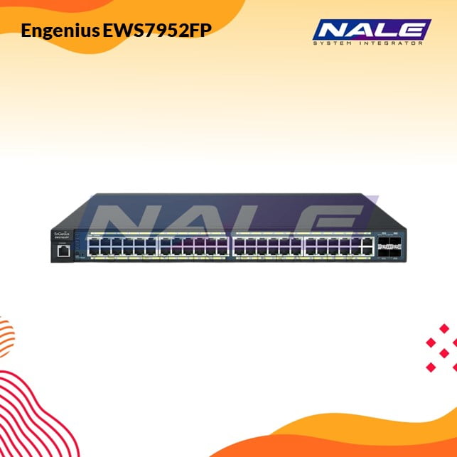 EWS7952FP Engenius 48-Port Managed Gigabit 740W PoE+ Switch (EWS7952FP) - Gambar 1