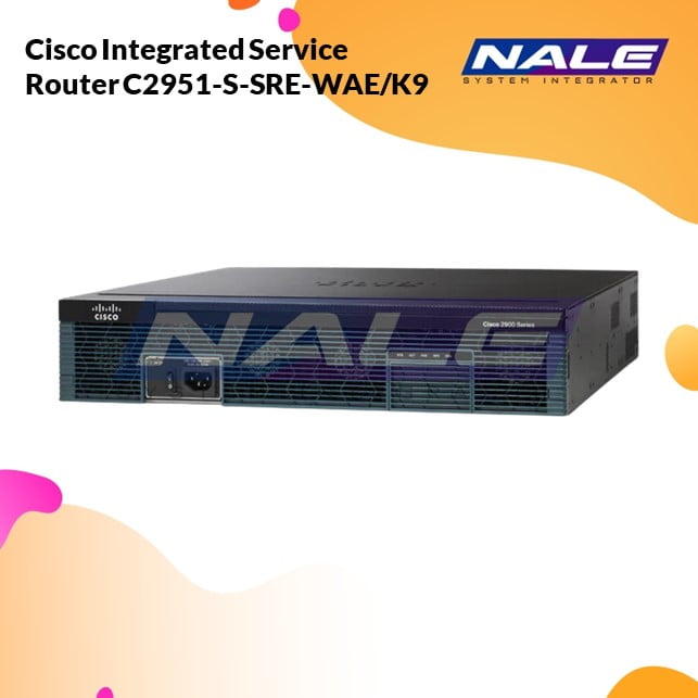 C2951-S-SRE-WAE-K9 Cisco Integrated Service Router C2951-S-SRE-WAE/K9 - Gambar 1