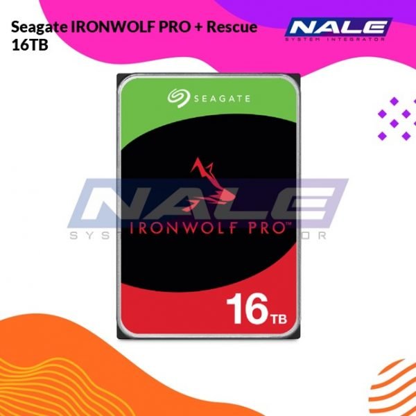 Seagate IRONWOLF PRO + Rescue 16TB