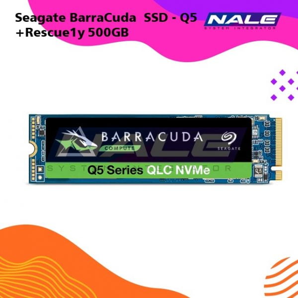 Seagate BarraCuda SSD - Q5 +Rescue1y 500GB