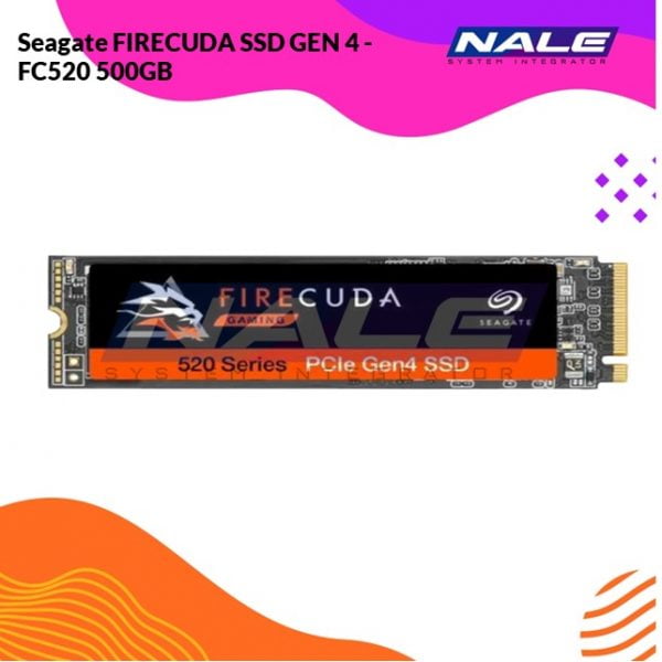 Seagate FIRECUDA SSD GEN 4 -FC520 500GB