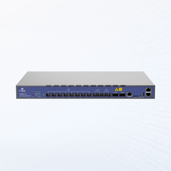 V3600G1-C V-SOL 8 Port XG(S) Combo PON OLT (AC+DC 48V) + SFP XG/XGS Combo SFP